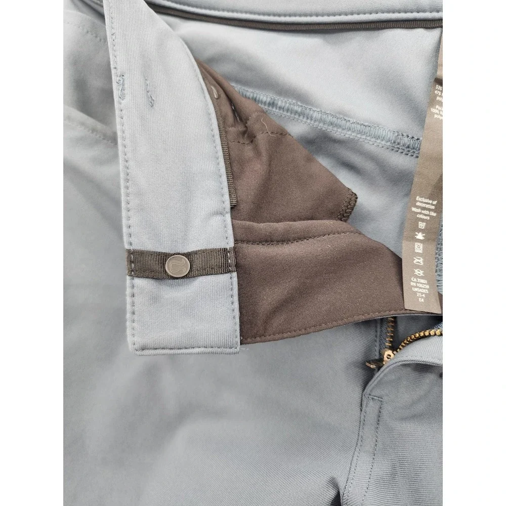 Lululemon ABC Pant‎ Slim Fit 30 Blue Gray Mens 5 Pocket Commuter Trousers NEW